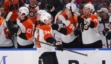 Flyers rookie Cole Knuble scores first two career goals in victory over Sabres