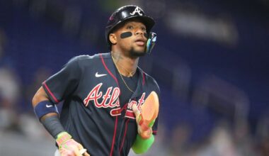 Acuna's status uncertain for Braves' Game 4 vs. Dodgers