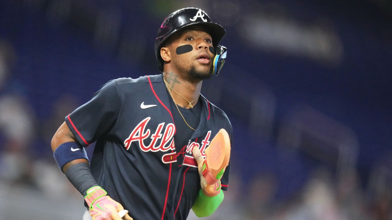 Acuna's status uncertain for Braves' Game 4 vs. Dodgers