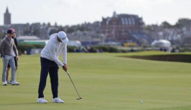 Casey Jarvis holes out for eagle and builds a two-shot lead in the Dunhill Links