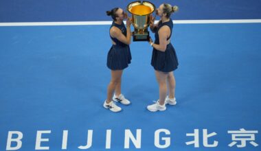 Stefani, Canada's Dabrowski win women's doubles title at China Open