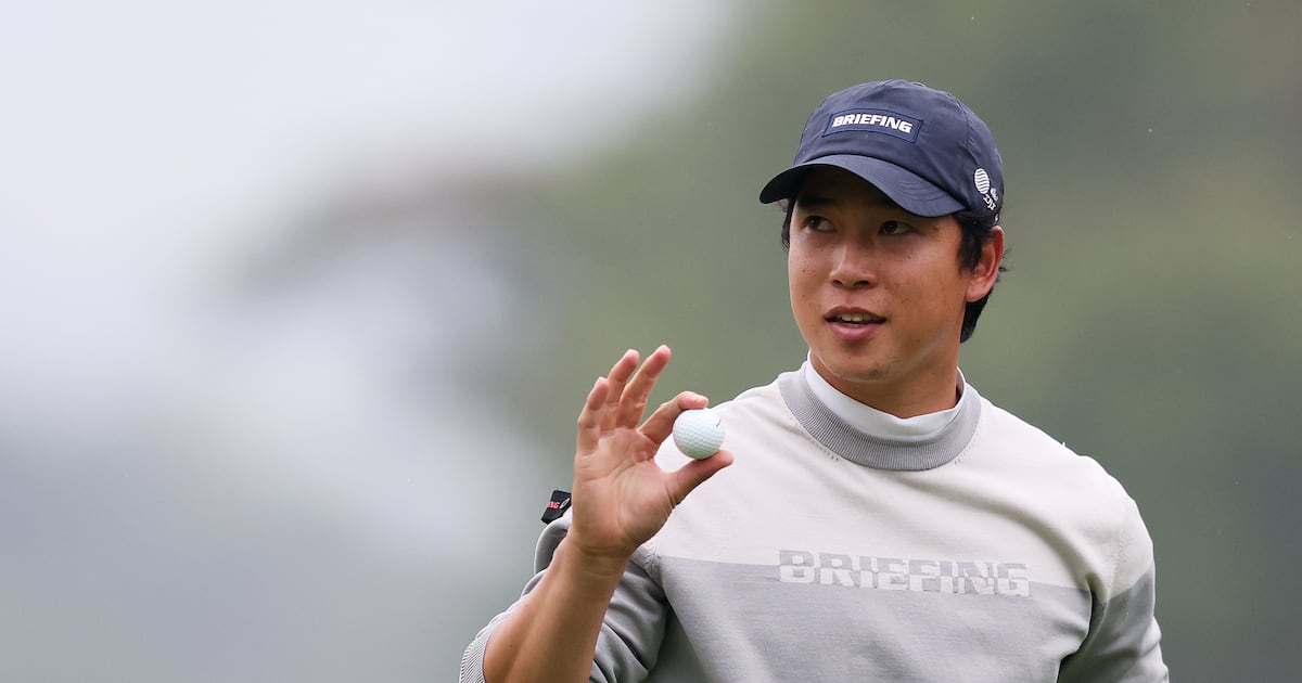 Japan's Yuto Katsuragawa ties course record and leads Genesis Championship