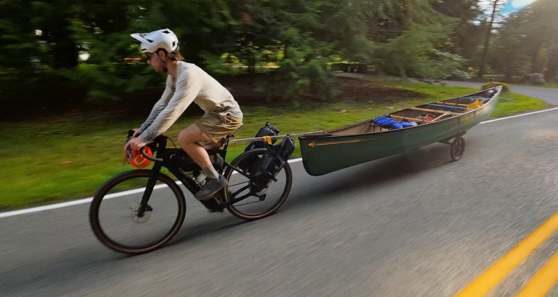 I Took a 17-Foot Canoe Bikepacking. It Didn't Go as Planned.