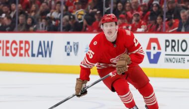 Detroit Red Wings waive defenceman Jacob Bernard-Docker