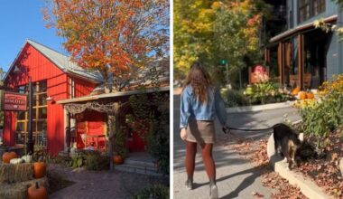 This small town near Montreal has storybook streets and cozy shops draped in fall magic