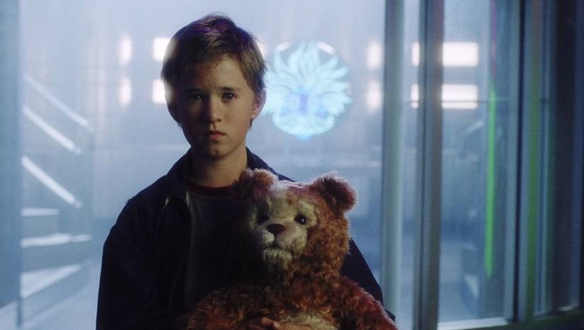 David with Teddy in A.I. Artificial Intelligence