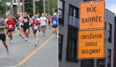 A marathon is shutting down Montreal streets this weekend — Here's where to avoid driving