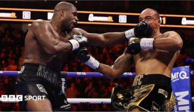 Daniel Dubois faces off with Fabio Wardley