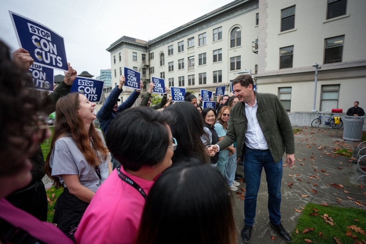 B.C. election at a glance: NDP talks nursing ratios, Conservatives tout Surrey plan