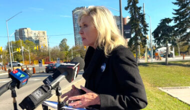 As Bonnie Crombie surges ahead in latest poll, her campaign sharpens contrast with key opponents