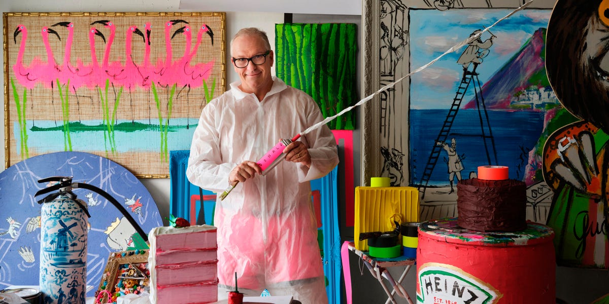 Donald Robertson’s Dallas Home Is a Colorful Mix of Pop Art and Traditional Design