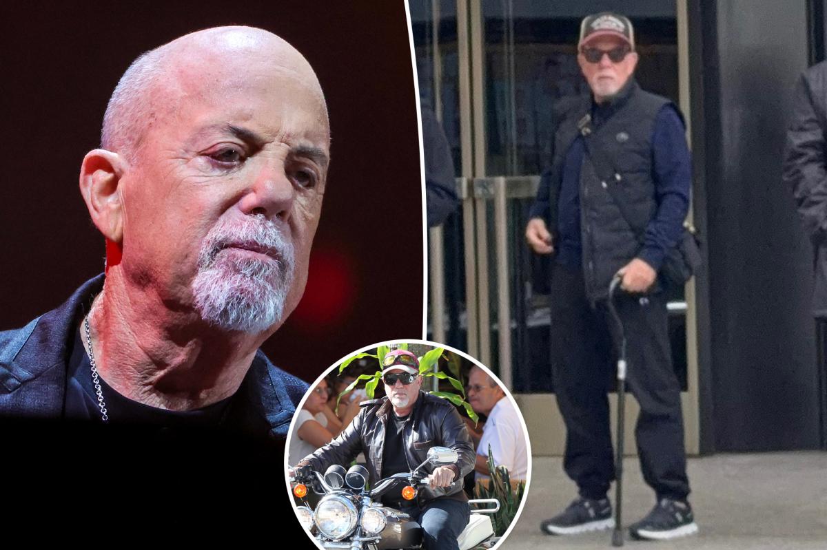 Billy Joel reveals he can’t drive, perform anymore in health update