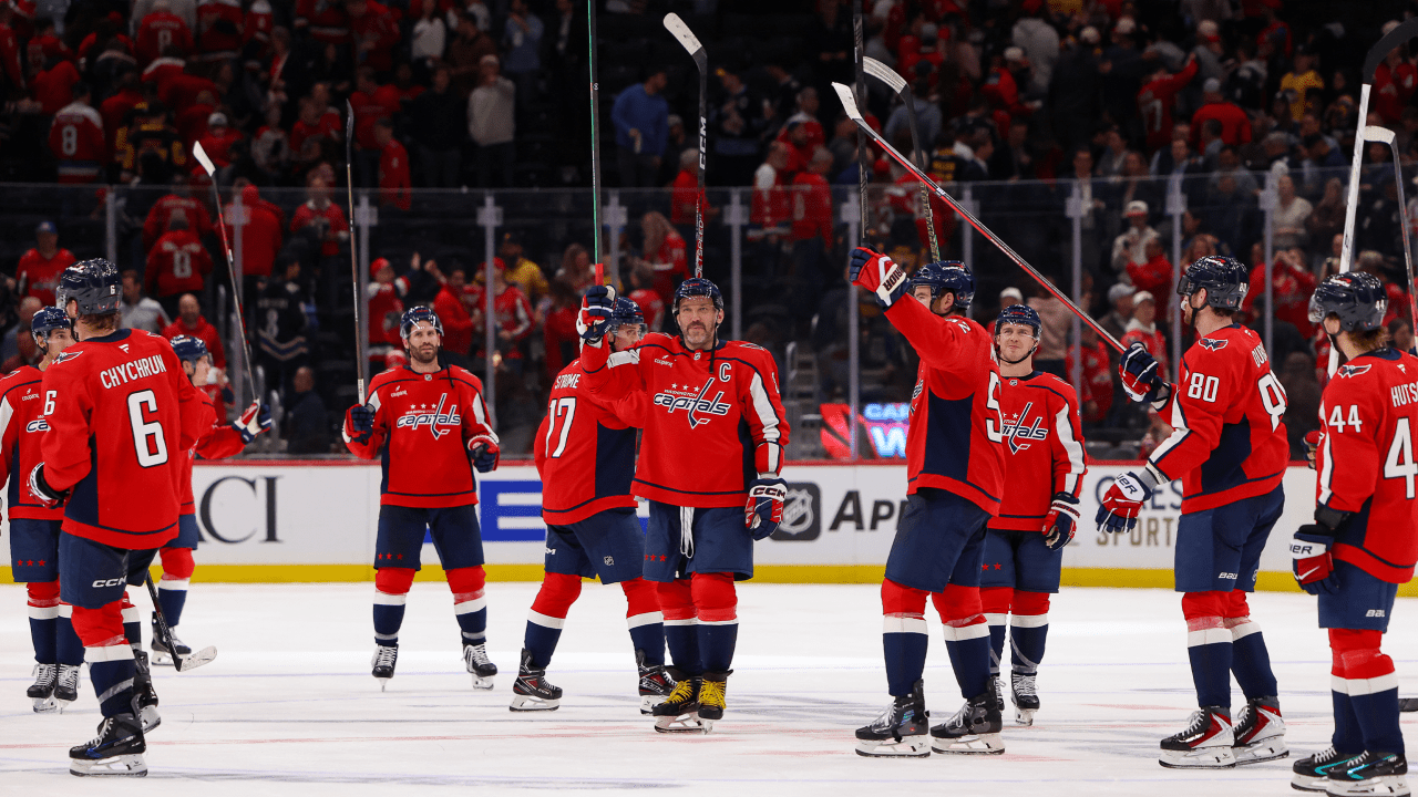 Ovechkin begins farewell tour with 'memorable' final home opener with Capitals