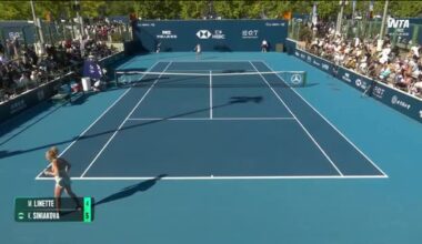 Siniakova wins sixth edition of rivalry vs. Linette in Beijing opener