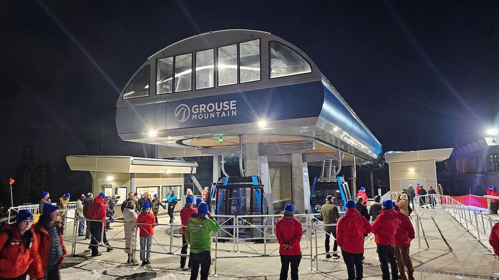 blue grouse gondola grouse mountain opening