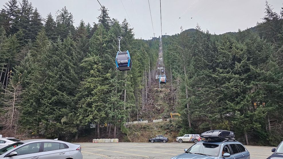 blue grouse gondola grouse mountain opening
