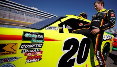 Brandon Jones disqualified by NASCAR after Las Vegas crash