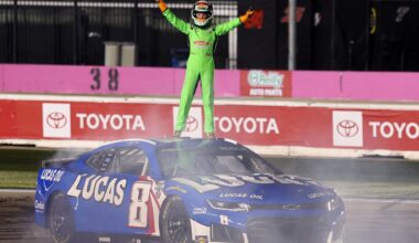 Brexton Busch drives NASCAR Cup RCR No. 8 in touching tribute to father Kyle
