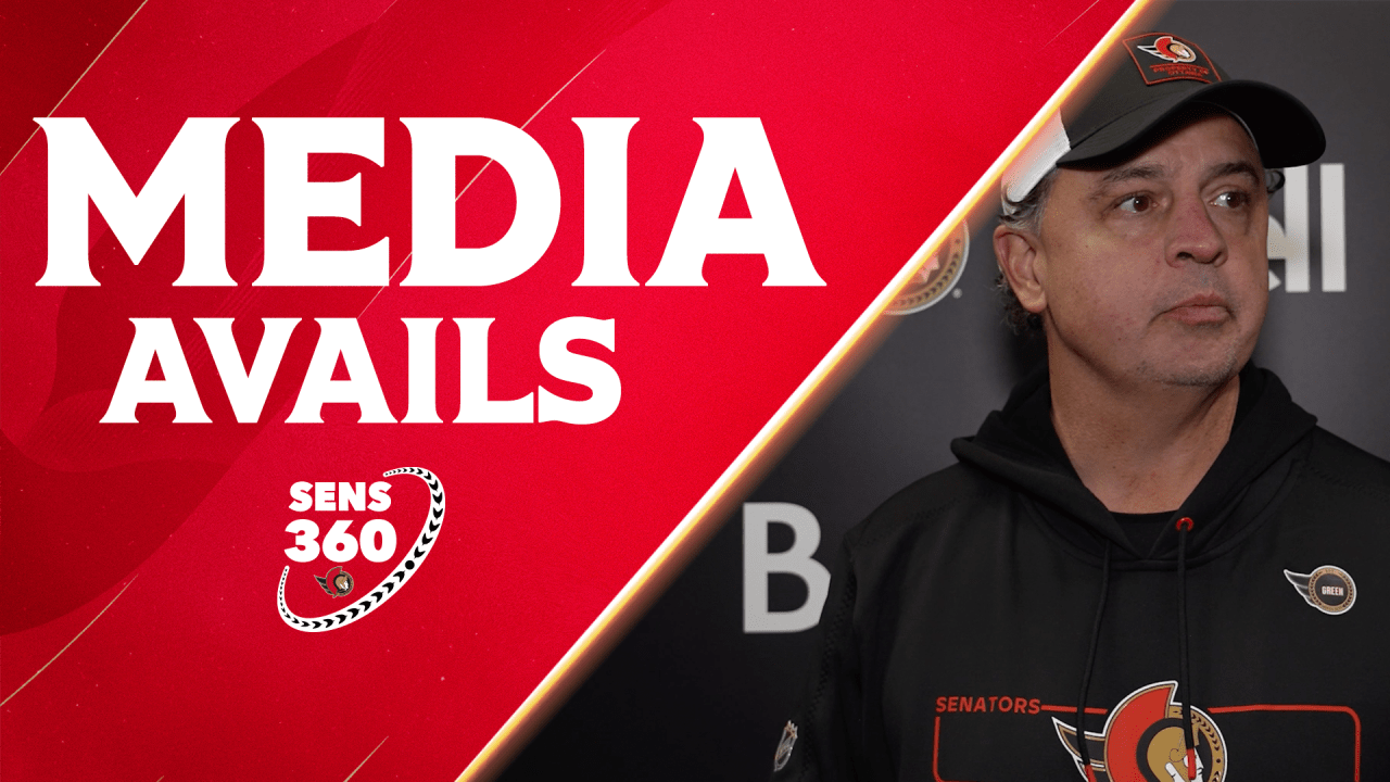 Travis Green Media Availability | Ottawa Senators