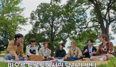 BTS Picnic in the Park, Play Drop the Handkerchief on 'Run BTS!': Watch