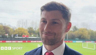 Ben Davies pictured wearing the Tottenham captain's armband