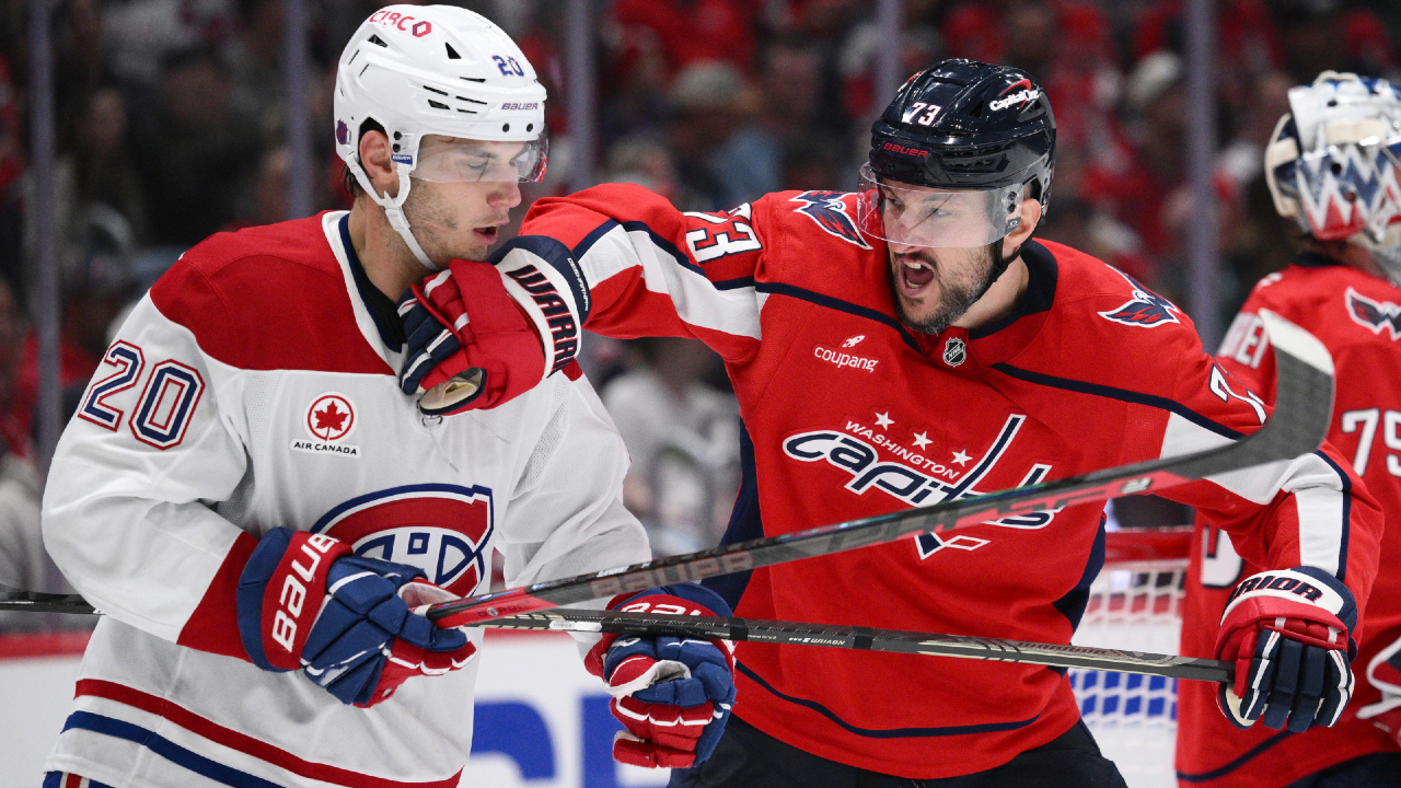 Alex Tuch has two goals and an assist in Capitals' win over Canadiens