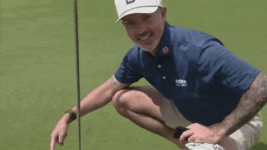 Golfer Kristopher Clelland.