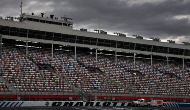 NASCAR O'Reilly race postponed to late Sunday due to heavy rain at Charlotte
