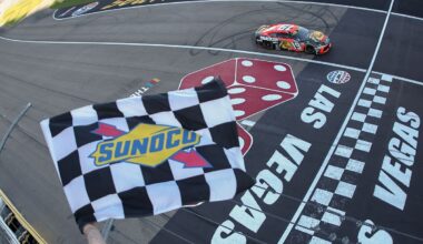 Official race results: 2026 NASCAR Cup Las Vegas II
