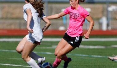 Daughter of U.S. soccer legend creates own legacy at Medfield with mom in stands
