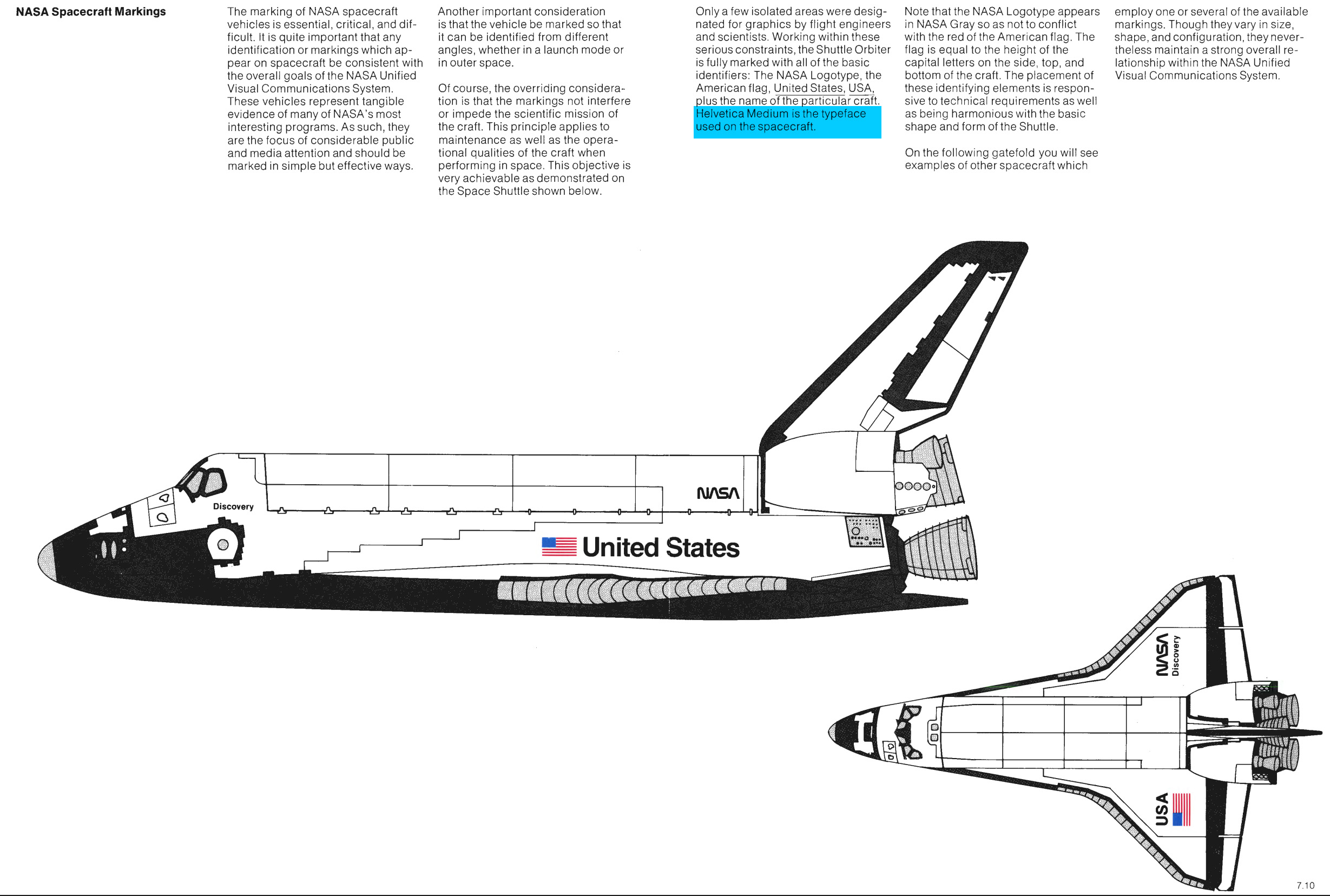 Cs Nasa Shuttle Typogaraphyguide