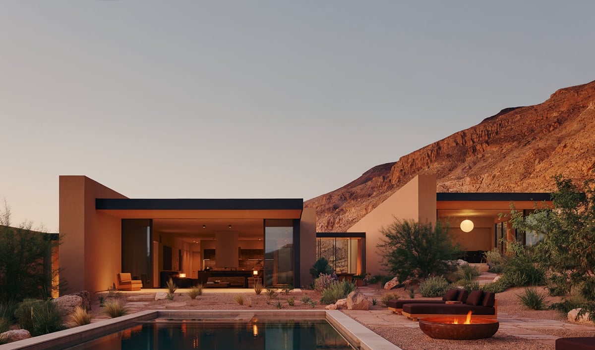 Inside a minimalist desert residence in Utah inspired by land art | News