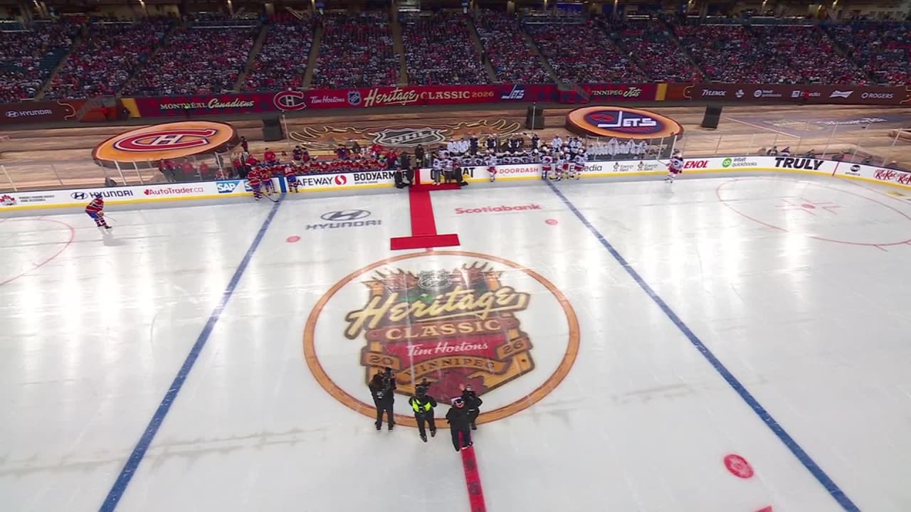 Jets alumni return to drop puck ahead of Heritage Classic
