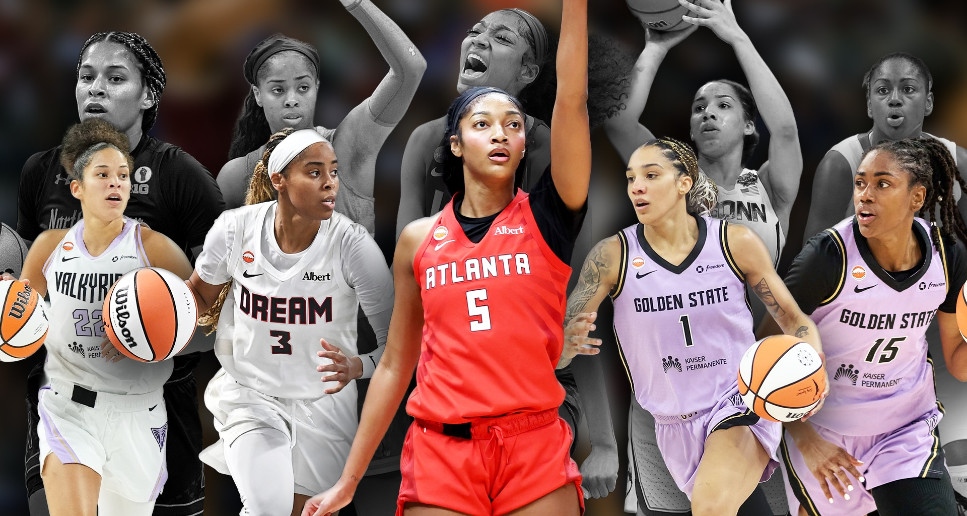 Where the 2026 WNBA Finals players competed in college