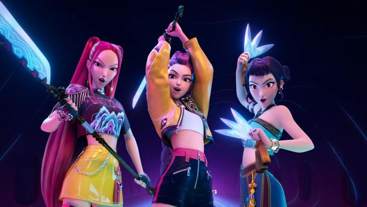 A scene from Netflix's animated film 'KPop Demon Hunters' / Courtesy of Netflix
