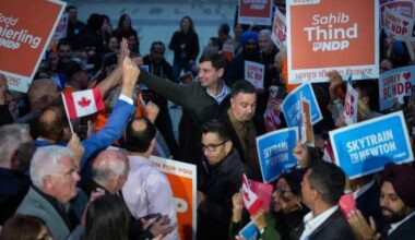 B.C. NDP Leader Eby campaigns in Vancouver, while Tories heads to Surrey