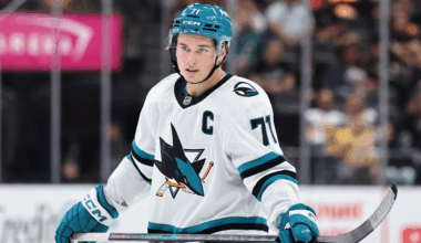 Celebrini game-time decision for Sharks against Blues