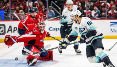 Kraken overcome Alex Ovechkin's first goal of season to beat Capitals