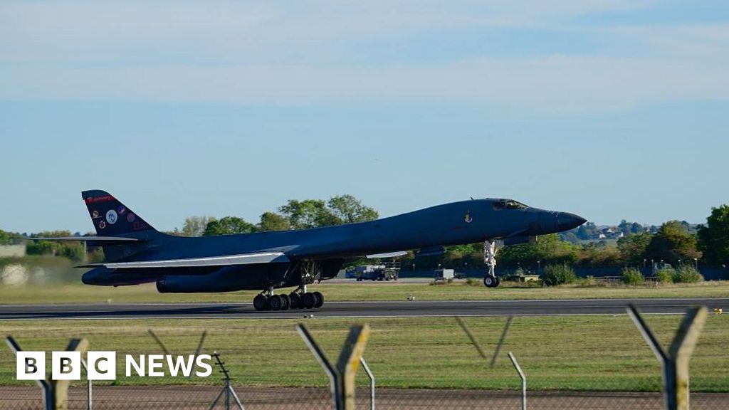 US removes all bombers from RAF Fairford back to home stations - BBC