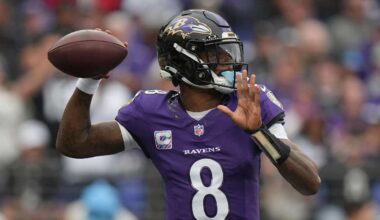 NFL Network: Lamar Jackson dealing with ankle sprain, outside chance to play in Week 5 | Latest NFL News, Analysis & Updates