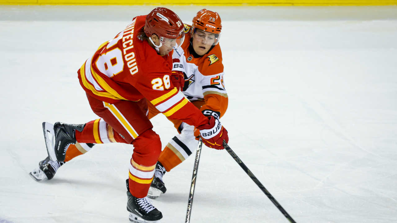 Suniev's first goal a reminder of what Flames' rebuilding season is about