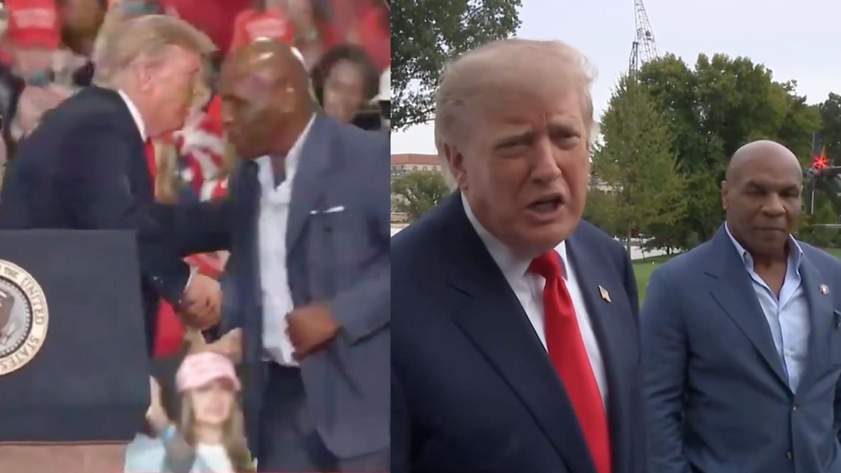 Mike Tyson’s Trump appearance sparks fury among boxing fans