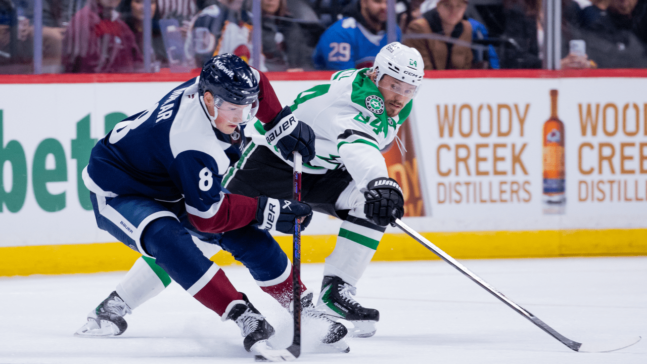 Hintz wins it in shootout, Stars defeat Avalanche