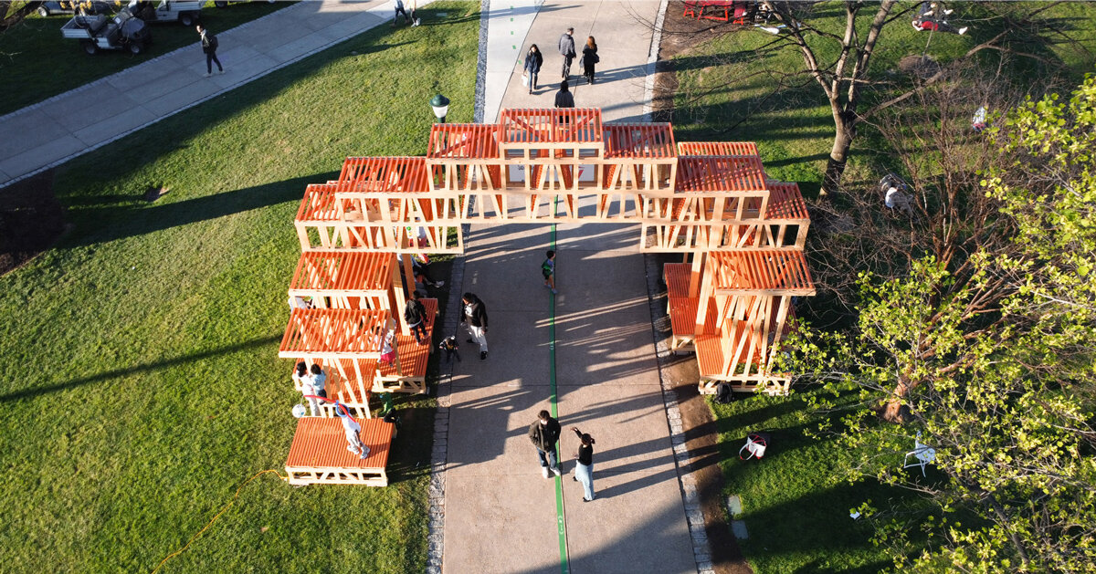 frame to folly transforms from carnival gateway to neighborhood teahouse