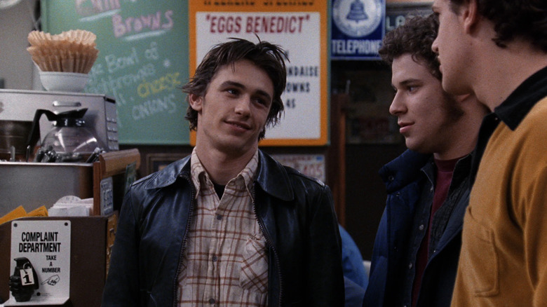 James Franco as Daniel Desario, talking to Ken and Nick in Freaks and Geeks.