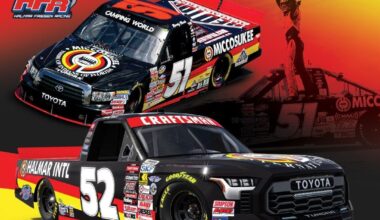 Stewart Friesen to run Kyle Busch throwback scheme in Charlotte NASCAR Truck race