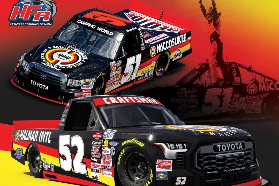 Stewart Friesen to run Kyle Busch throwback scheme in Charlotte NASCAR Truck race