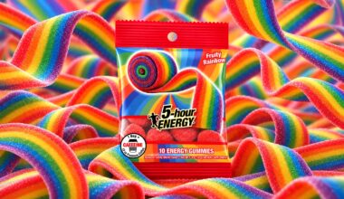 5-hour ENERGY previews 230mg Fruity Rainbow Gummies