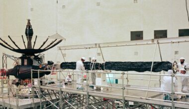 Galileo’s main antenna jammed on its way to Jupiter, leaving a small antenna that could manage about 10 bits per second instead of 134,400, so NASA rewrote its software and rebuilt how Earth listened