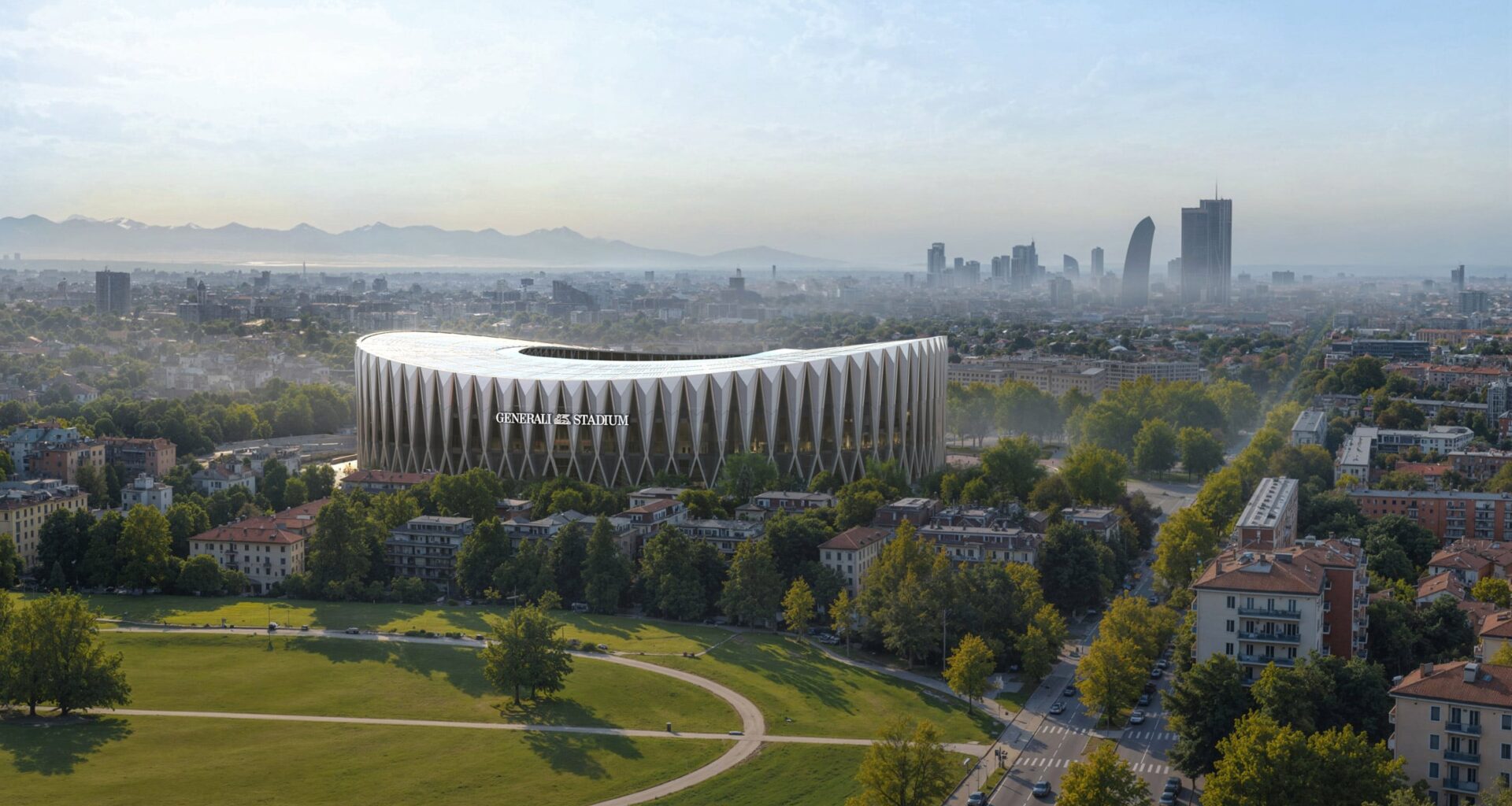 This week Foster + Partners unveiled the replacement for San Siro stadium